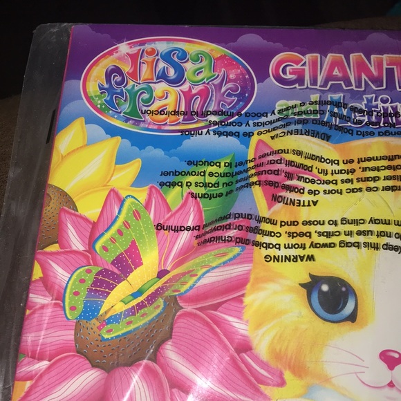 Lisa Frank Toys Nwt Lisa Frank Giant Coloring Activity Book